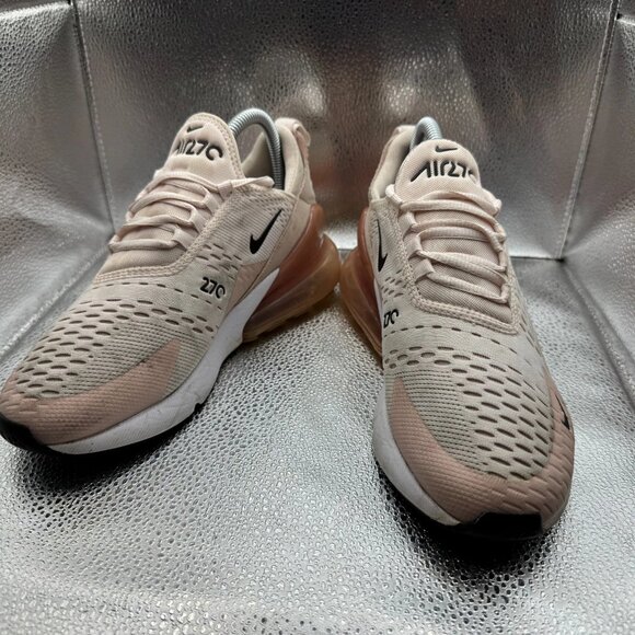 Size 8 Nike Air Max 270 Low‎ Light Soft Pink Womens Athletic Shoes AH6789-604 - Picture 4 of 10